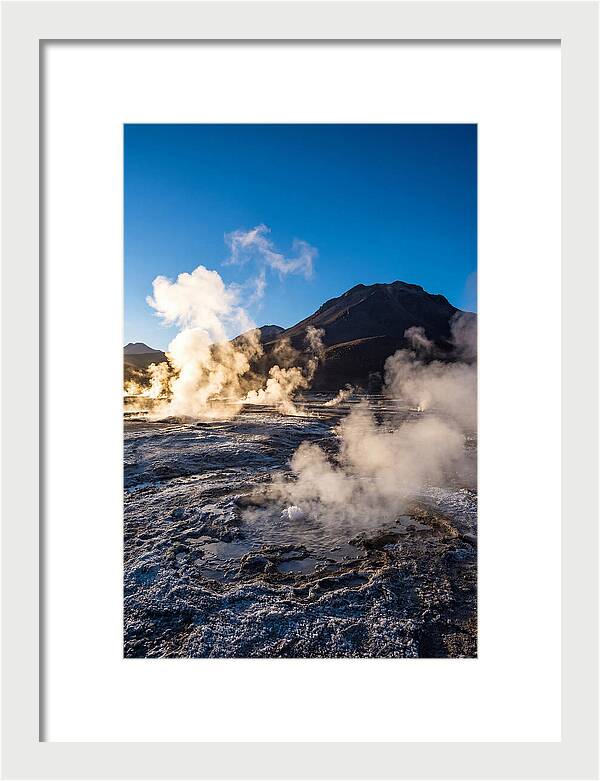 El Tatio Geysers At Sunrise