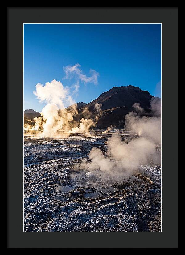 El Tatio Geysers At Sunrise