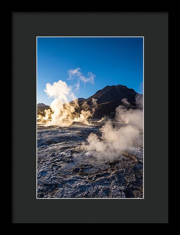 El Tatio Geysers At Sunrise