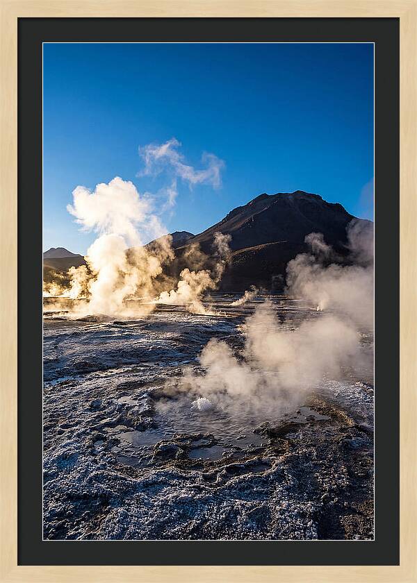 El Tatio Geysers At Sunrise