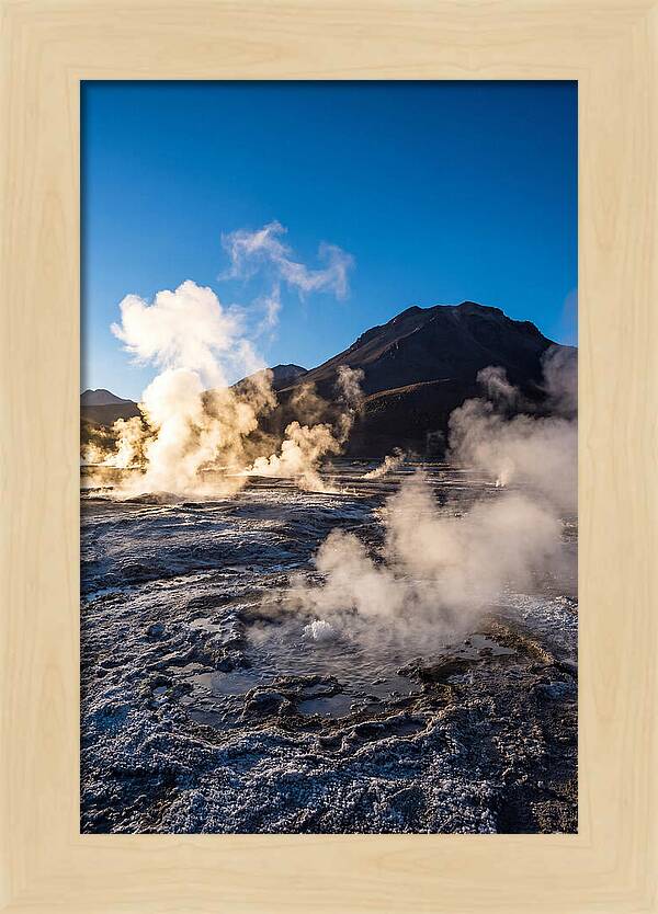 El Tatio Geysers At Sunrise