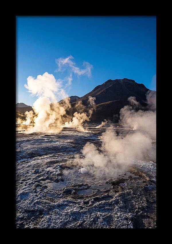 El Tatio Geysers At Sunrise