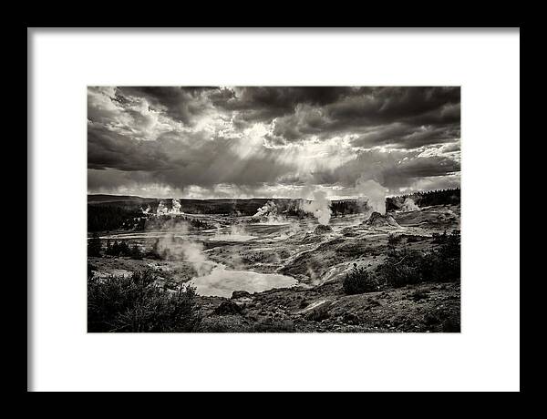 El Tatio Geysers Under Dramatic Skies