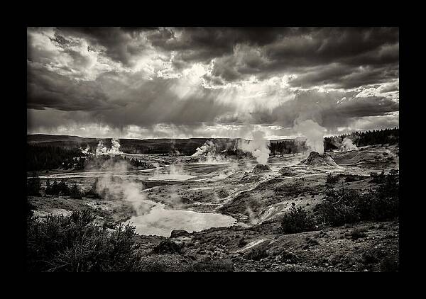 El Tatio Geysers Under Dramatic Skies