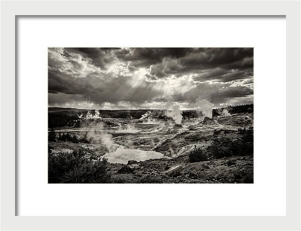 El Tatio Geysers Under Dramatic Skies