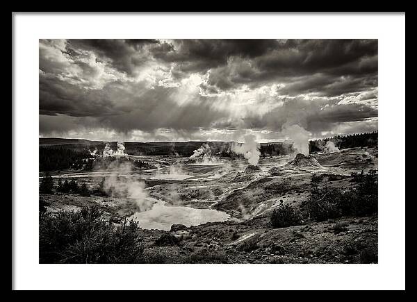 El Tatio Geysers Under Dramatic Skies