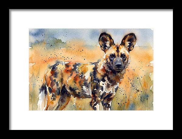 Elegant African Canine