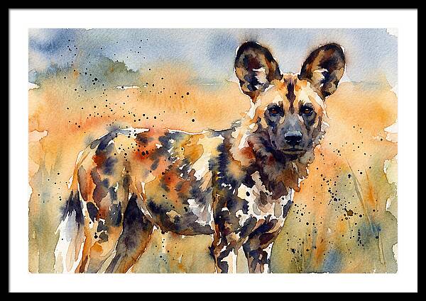 Elegant African Canine