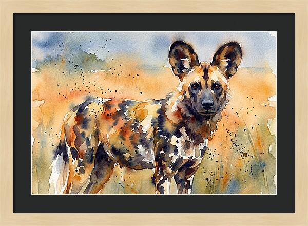 Elegant African Canine