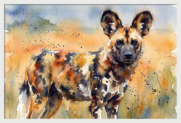 Elegant African Canine