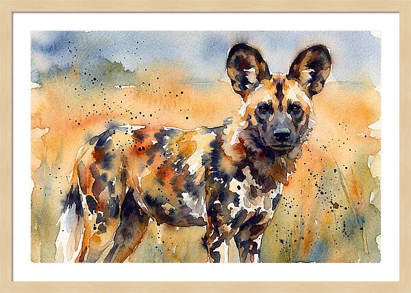 Elegant African Canine