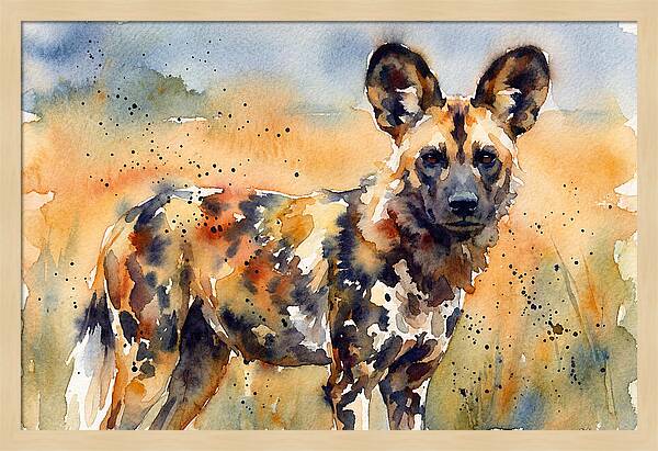 Elegant African Canine
