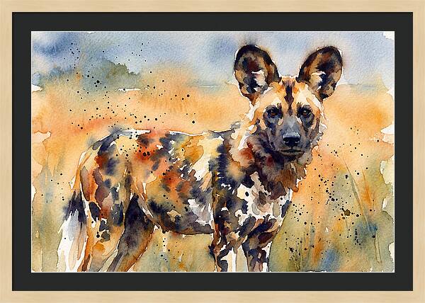 Elegant African Canine