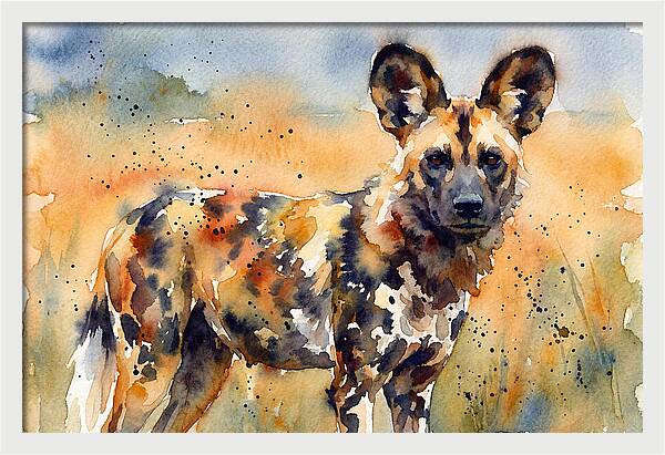 Elegant African Canine