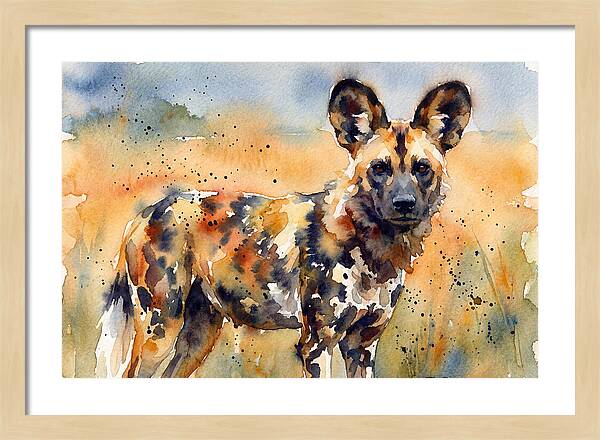 Elegant African Canine