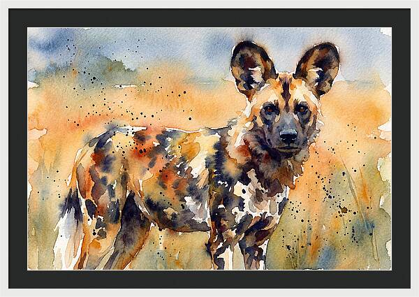 Elegant African Canine