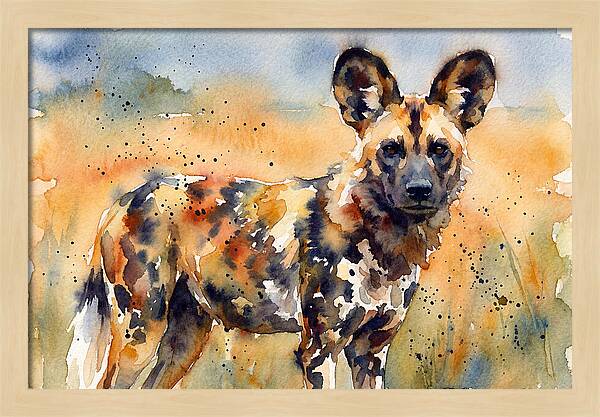 Elegant African Canine