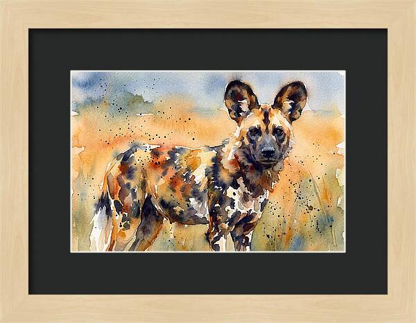 Elegant African Canine