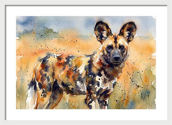 Elegant African Canine