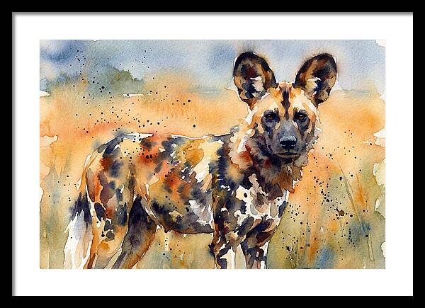 Elegant African Canine