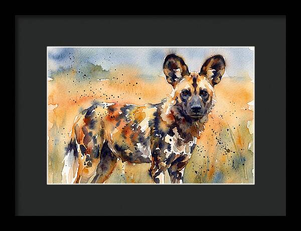 Elegant African Canine