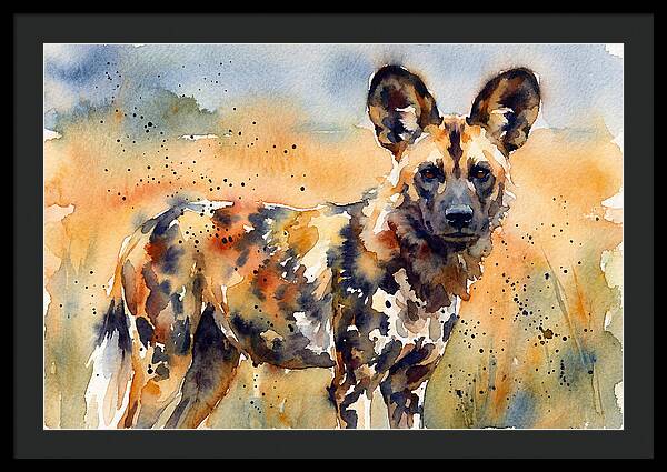 Elegant African Canine