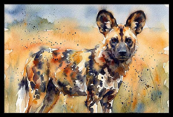 Elegant African Canine