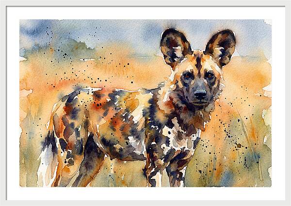 Elegant African Canine