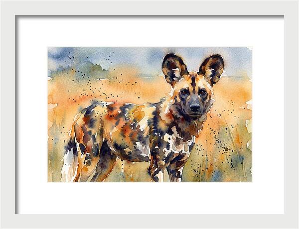 Elegant African Canine