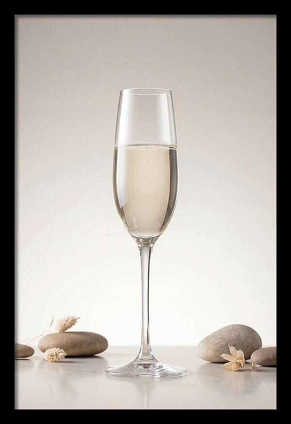 Elegant Champagne Flute Display