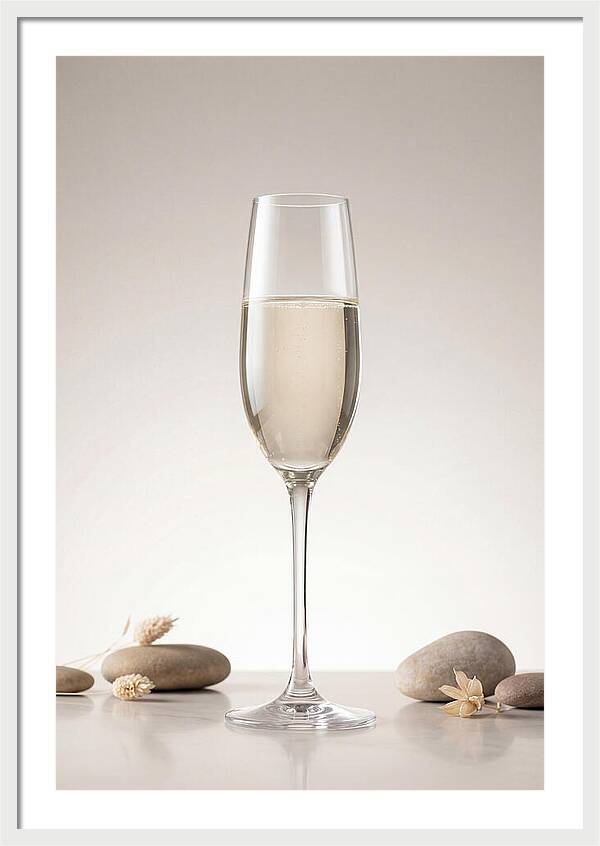 Elegant Champagne Flute Display