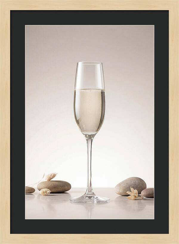 Elegant Champagne Flute Display
