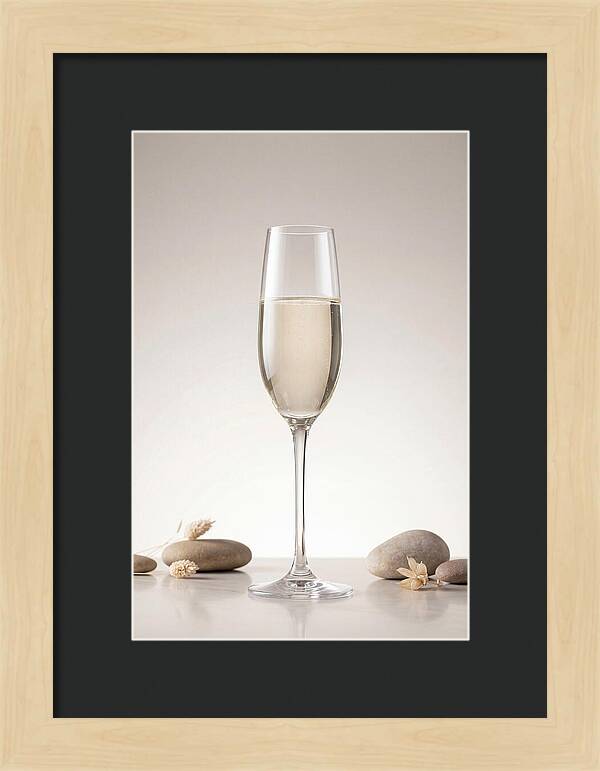 Elegant Champagne Flute Display