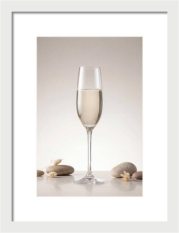 Elegant Champagne Flute Display