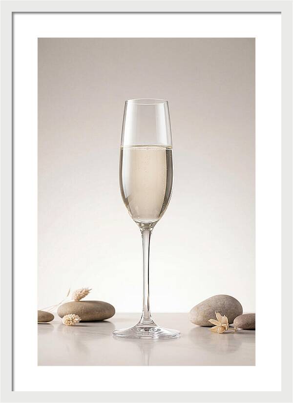 Elegant Champagne Flute Display