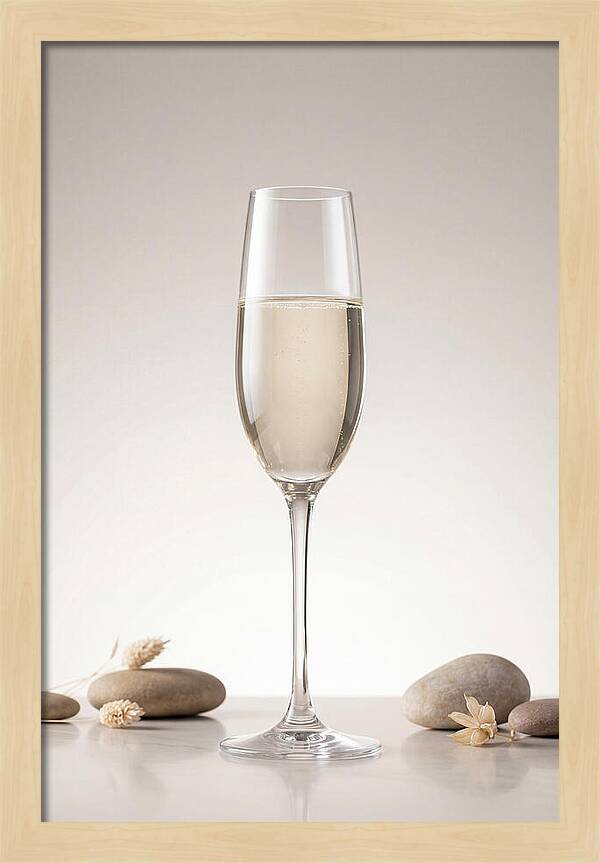 Elegant Champagne Flute Display
