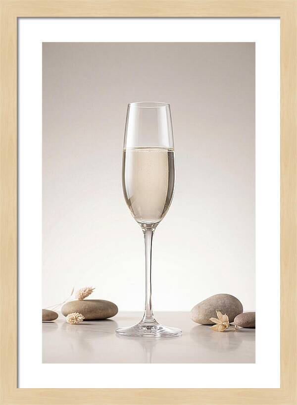 Elegant Champagne Flute Display