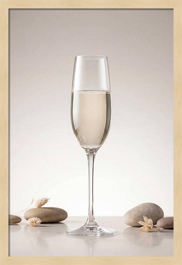Elegant Champagne Flute Display