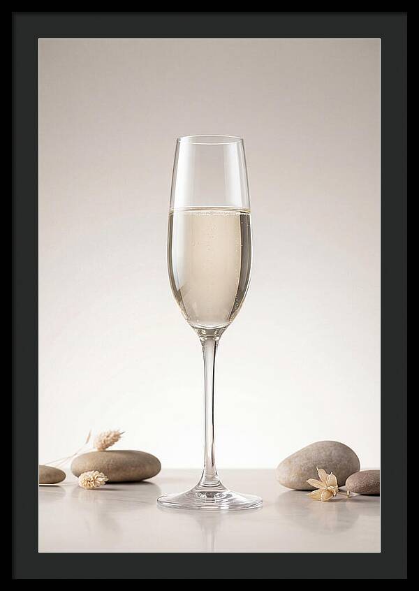 Elegant Champagne Flute Display