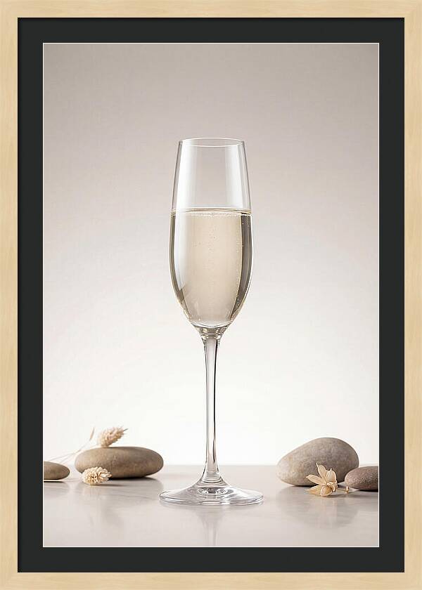 Elegant Champagne Flute Display