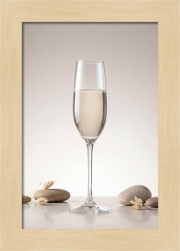 Elegant Champagne Flute Display