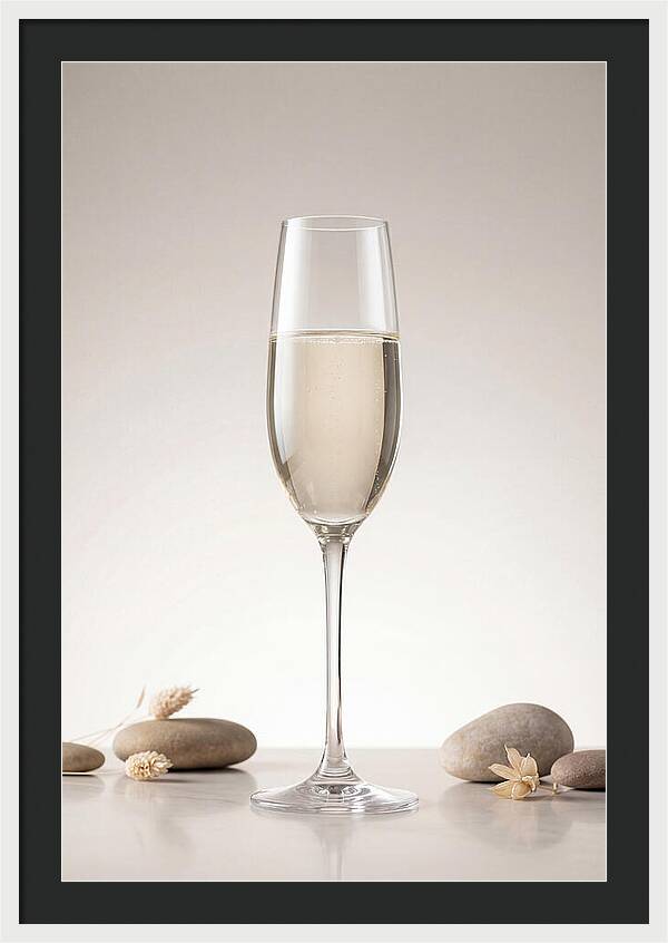 Elegant Champagne Flute Display