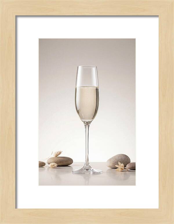 Elegant Champagne Flute Display