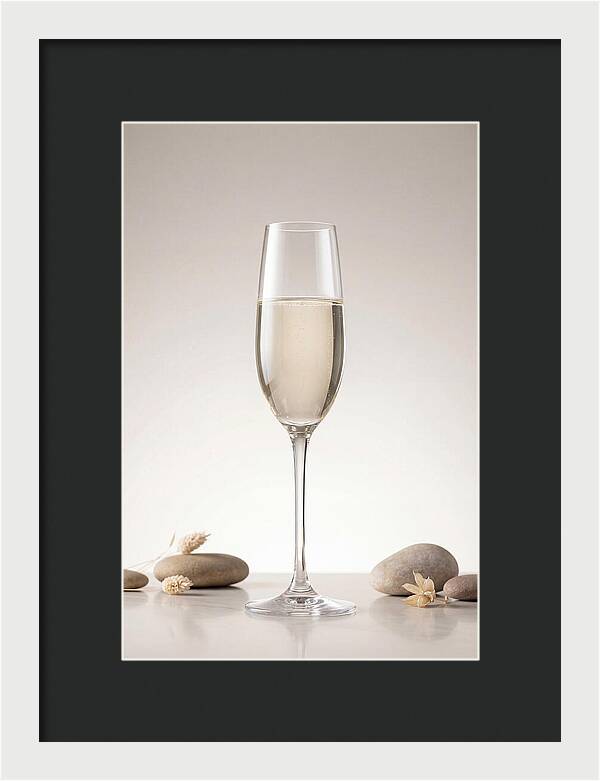 Elegant Champagne Flute Display