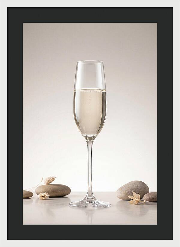 Elegant Champagne Flute Display