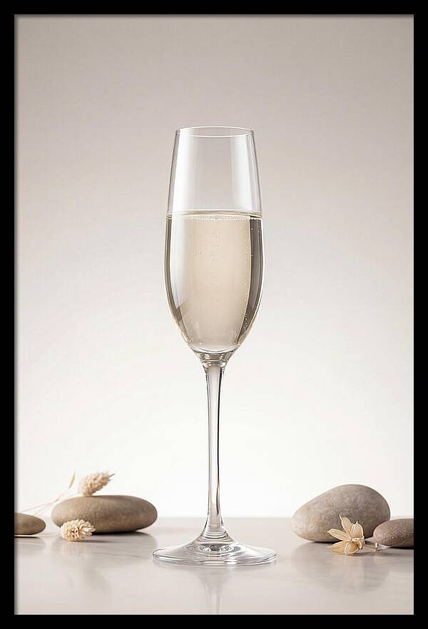 Elegant Champagne Flute Display