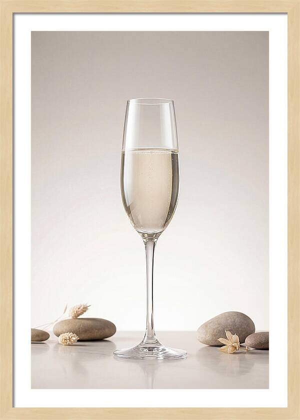 Elegant Champagne Flute Display