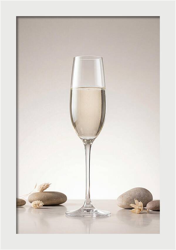 Elegant Champagne Flute Display