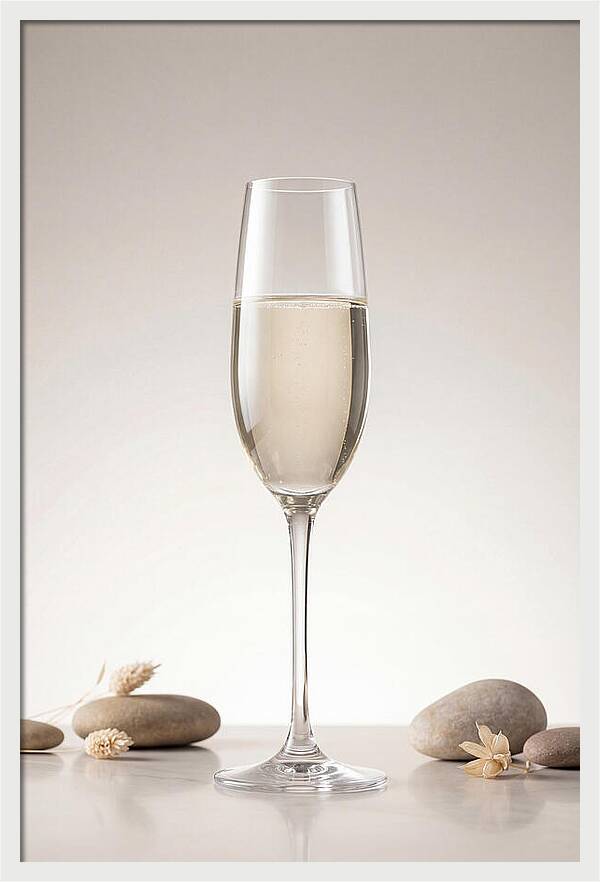 Elegant Champagne Flute Display