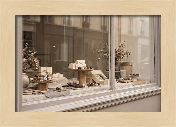 Elegant Chocolate Display